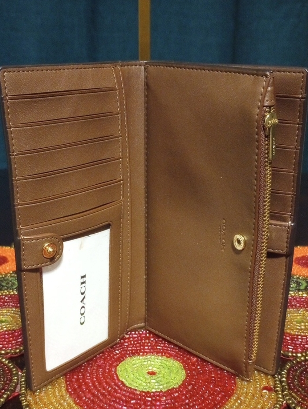 New Coach Slim Wallet CW661 - Picture 14 of 17